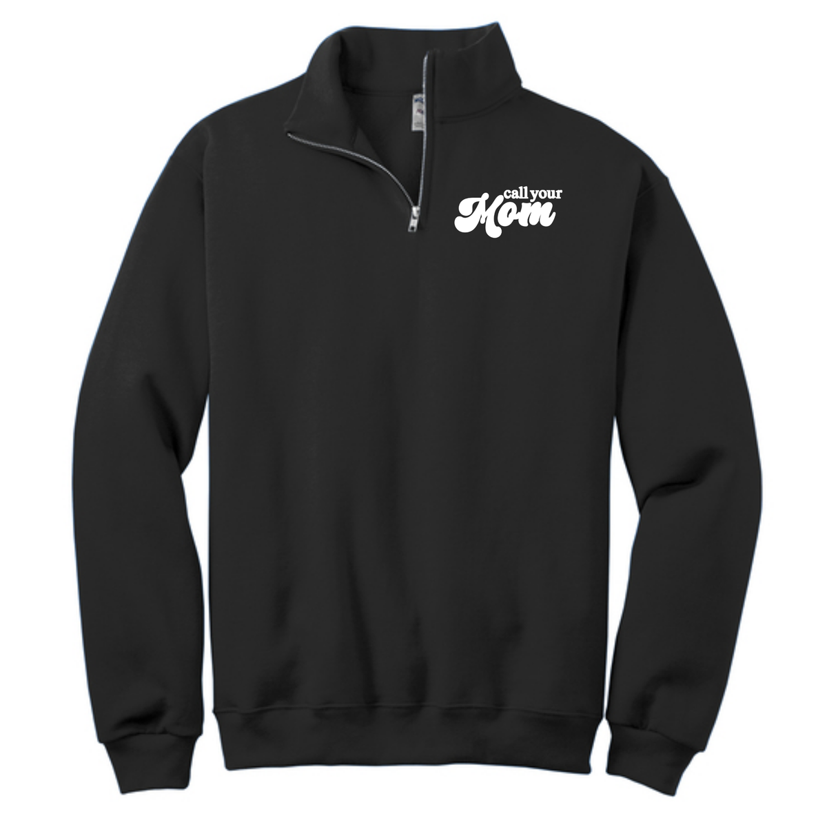 Embroidered Quarter Zip